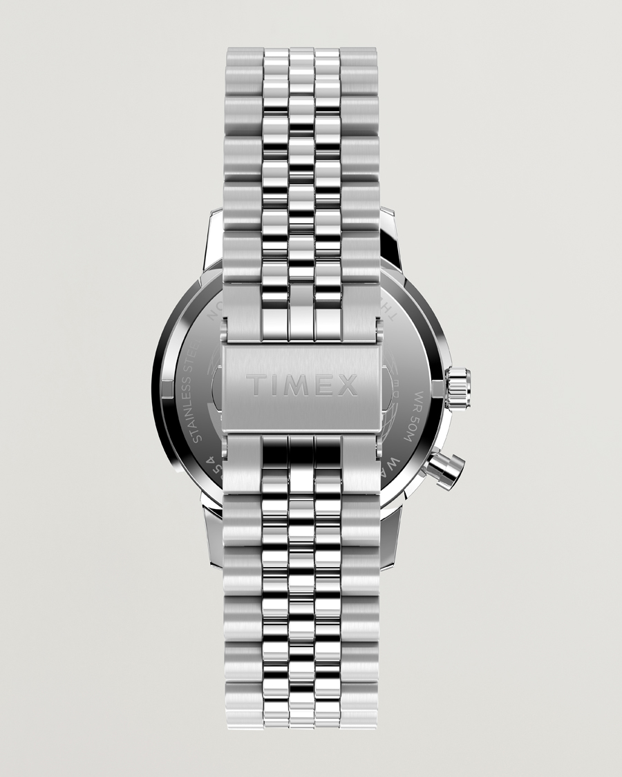 Heren | Timex Marlin Moon Phase Quartz Steel 40mm Blue Dial | Timex | Marlin Moon Phase Quartz Steel 40mm Blue Dial