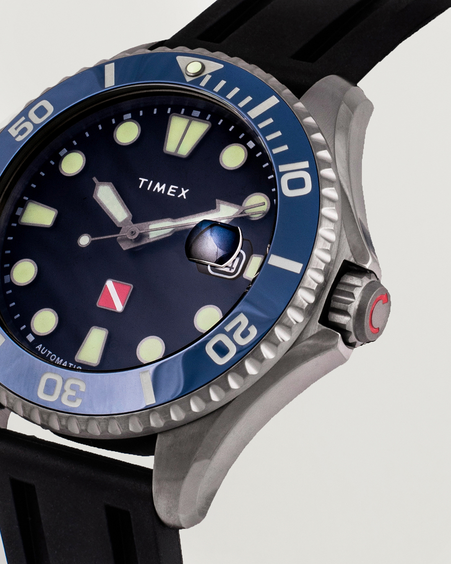Homme | Timex Deep Water Tiburón Automatic 44mm Black Dial | Timex | Deep Water Tiburón Automatic 44mm Black Dial