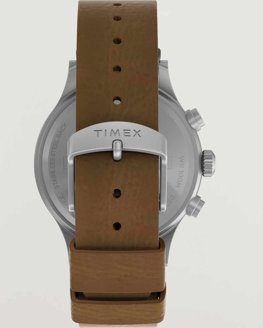 Heren | Timex Expedition North Sierra Chronograph 42mm Green Dial | Timex | Expedition North Sierra Chronograph 42mm Green Dial