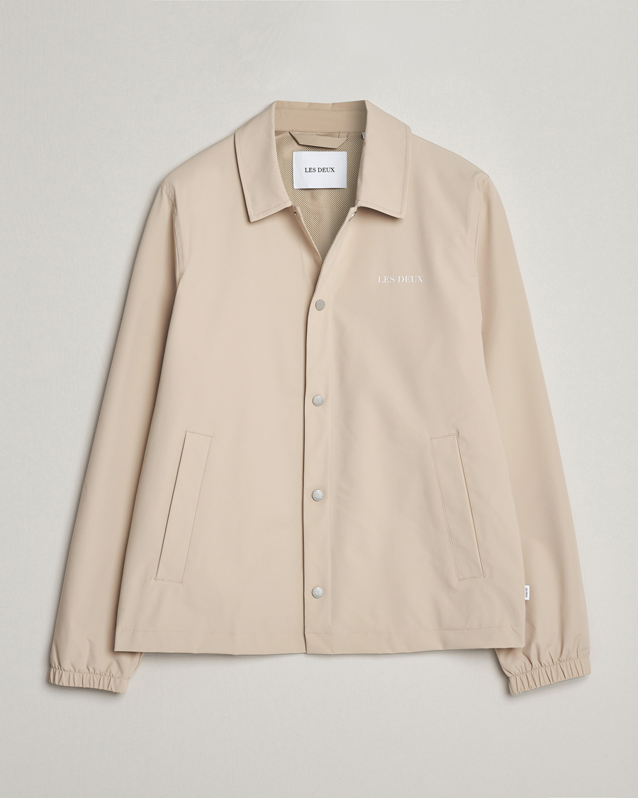 Homme | Manteaux Et Vestes | LES DEUX | Idris Coach Jacket Light Desert