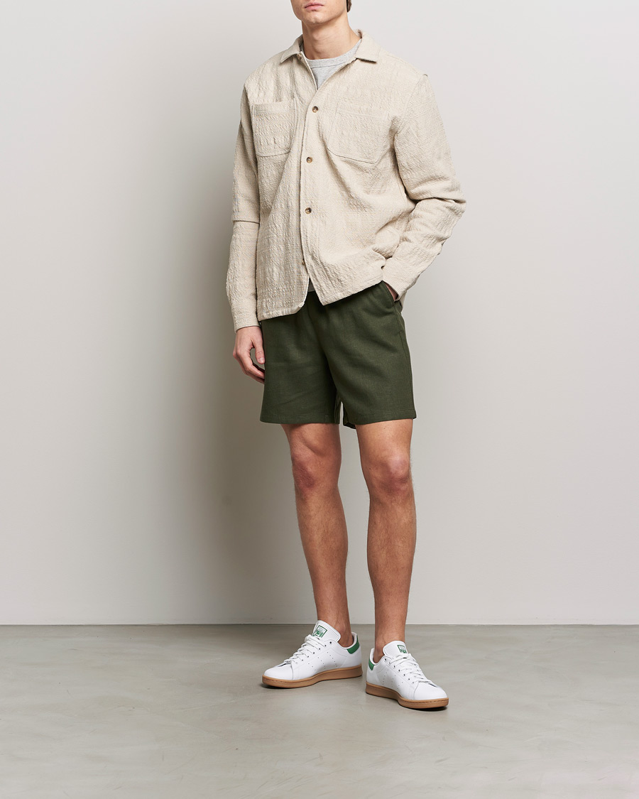 Homme | Chemises | LES DEUX | Isaac Overshirt Ivory