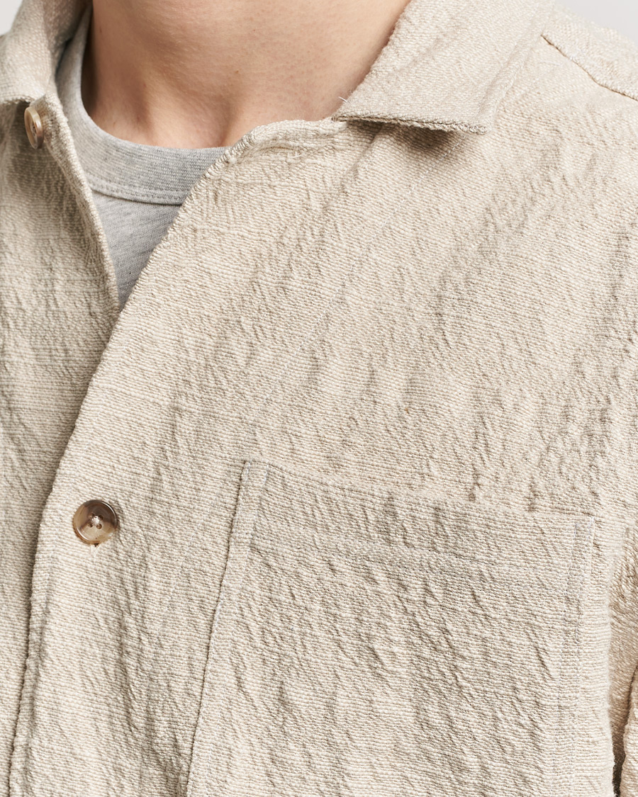 Homme | Chemises | LES DEUX | Isaac Overshirt Ivory