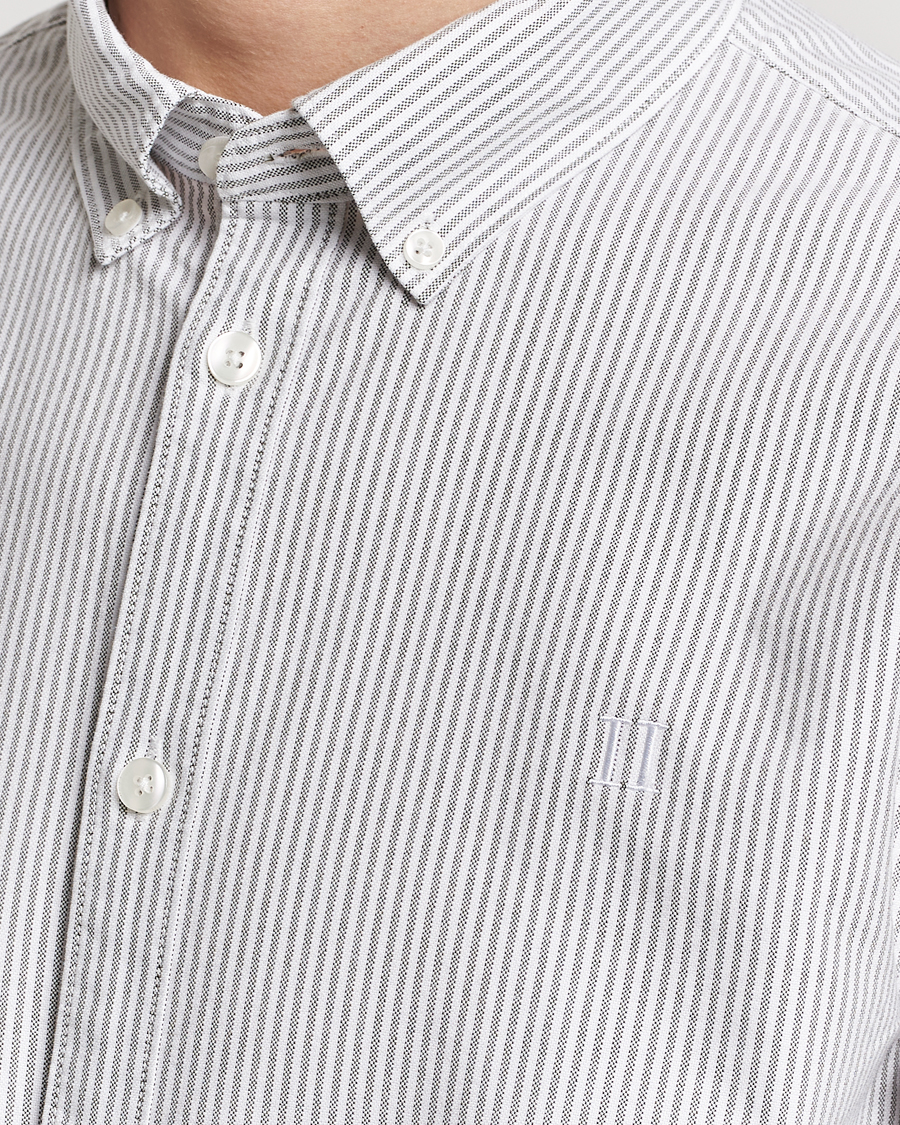Heren | Overhemden | LES DEUX | Kristian Oxford Shirt Green/White
