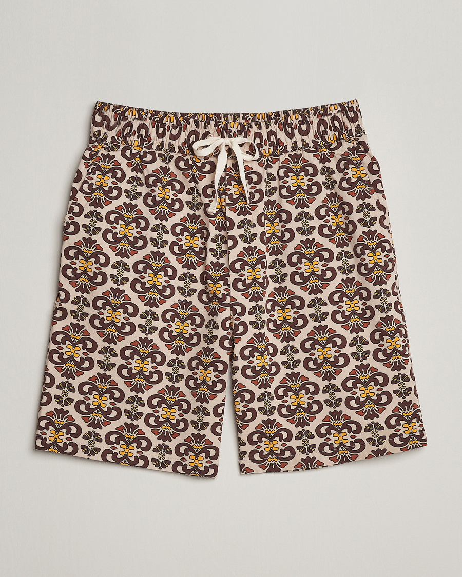 Homme | Shorts | LES DEUX | Hendrix Printed Shorts Light Sand