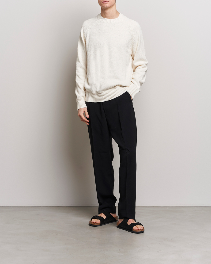 Heren | Truien | LES DEUX | Brad Roundneck Knit Ivory