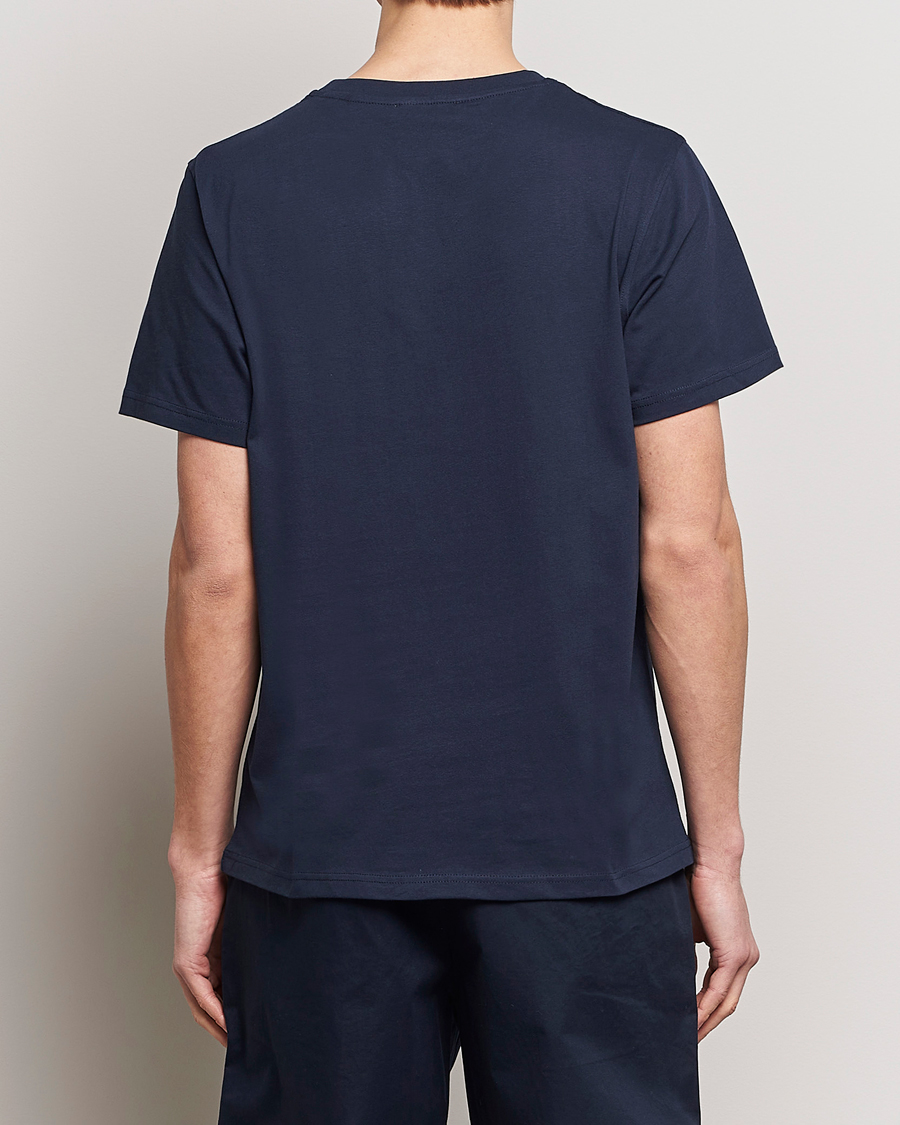 Heren | T-shirts | LES DEUX | University T-Shirt Dark Navy