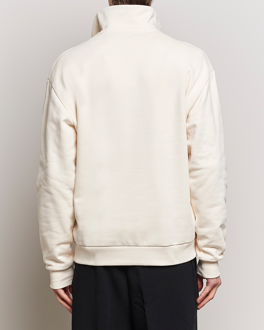 Homme | Pulls Et Tricots | LES DEUX | Crew Half Zip Sweatshirt Light Ivory