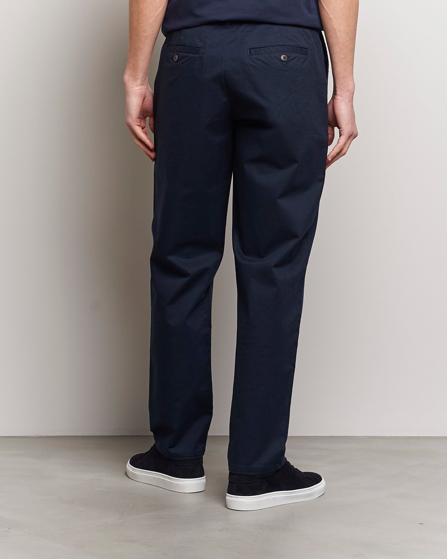 Homme | Pantalons | LES DEUX | Jared Twill Chino Pants Dark Navy