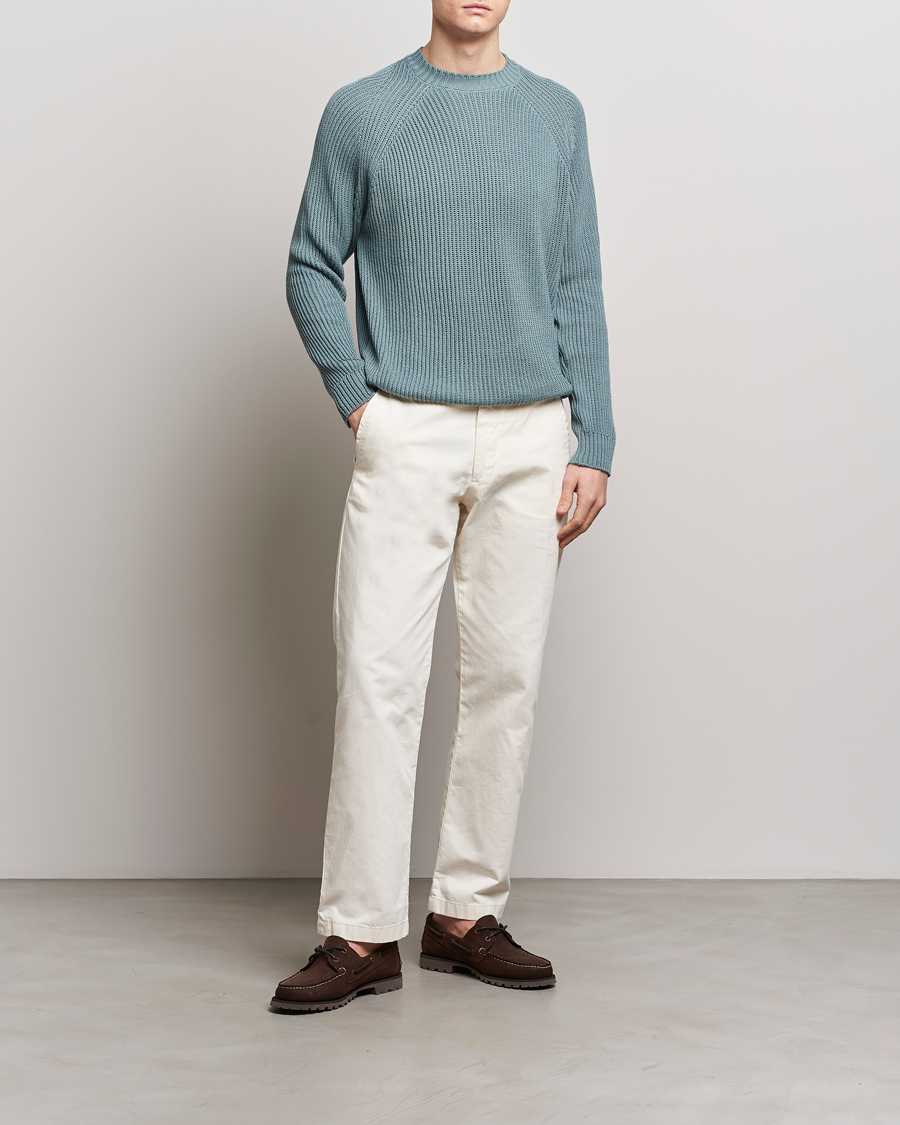 Homme | Pulls Et Tricots | Peregrine | Harry Organic Cotton Sweater Lovat