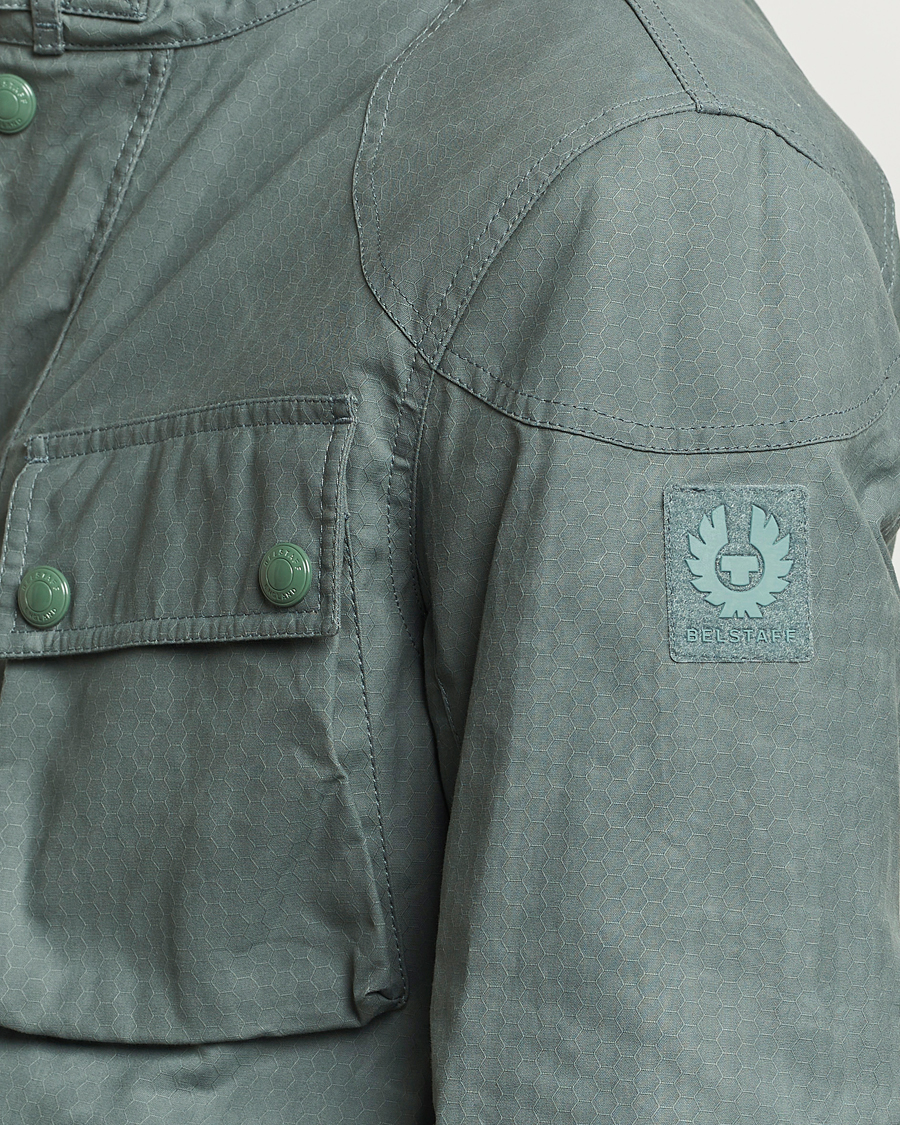 Heren | Jassen | Belstaff | Landsport Dry Wax Fieldmaster Mineral Green