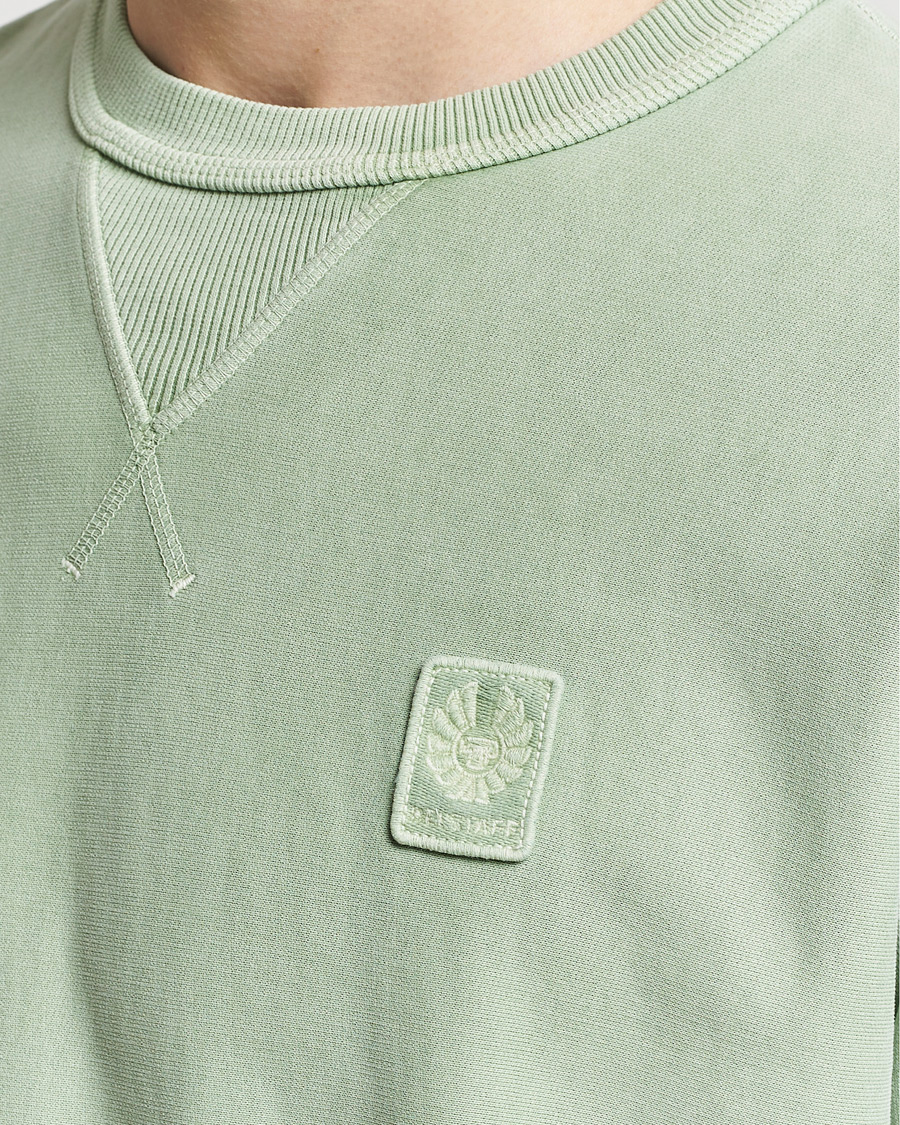 Homme | Pulls Et Tricots | Belstaff | Outliner Cotton Crew Neck Echo Green