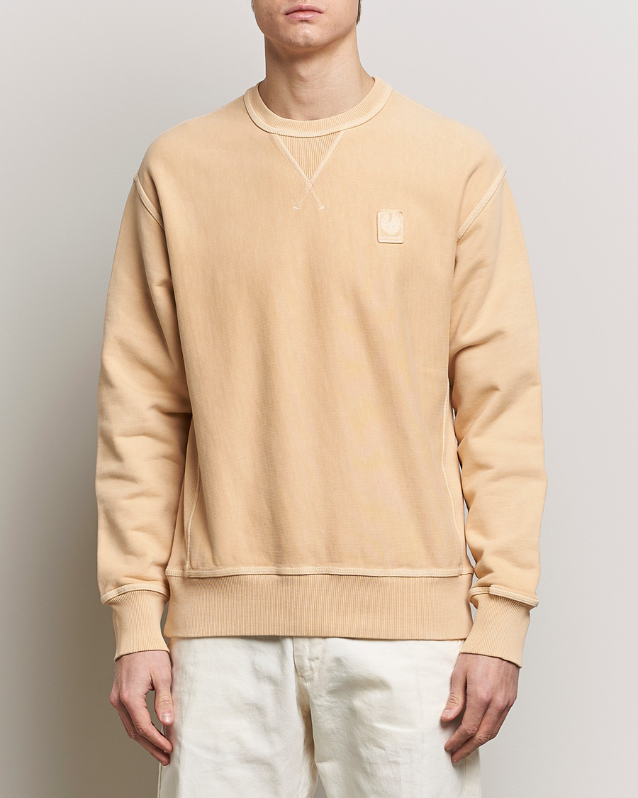 Homme | Pulls Et Tricots | Belstaff | Outliner Cotton Crew Neck Peach