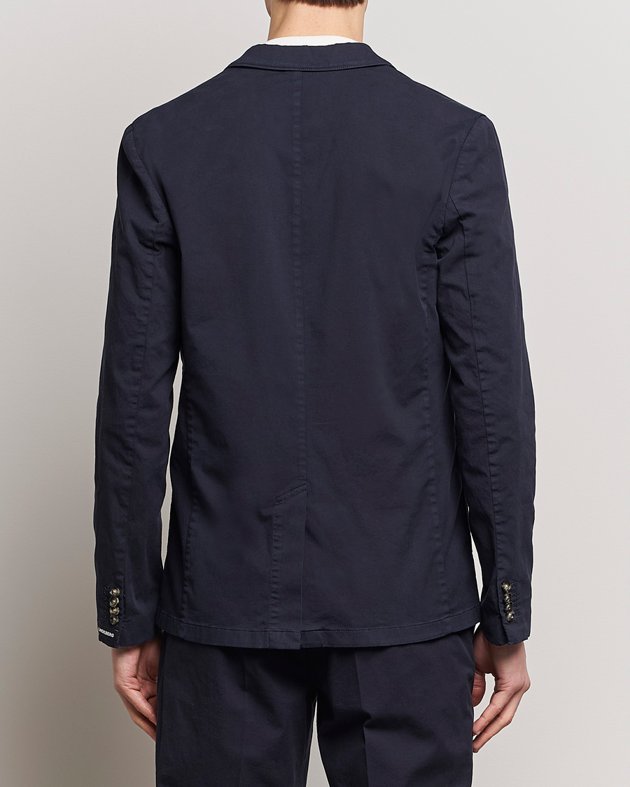 Homme | Blazers | J.Lindeberg | Elton Garment Dyed Cotton Blazer Navy