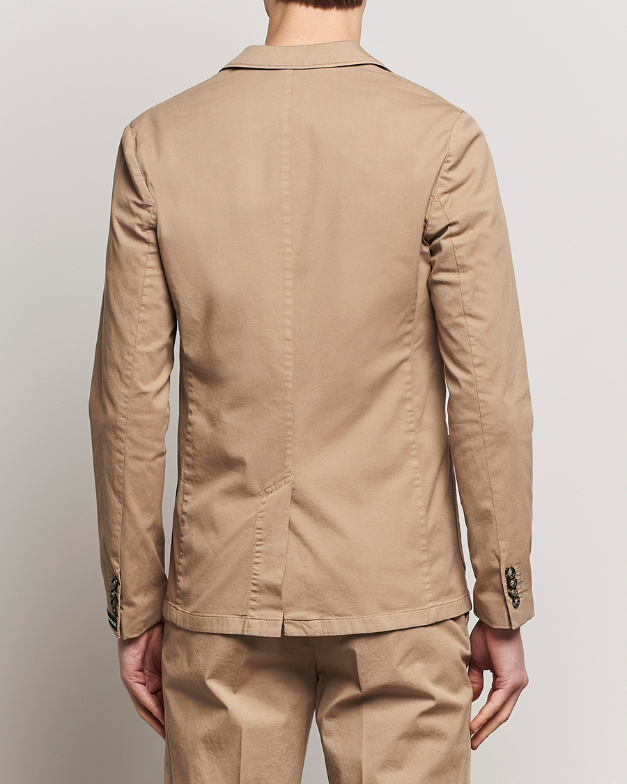 Homme | Blazers | J.Lindeberg | Elton Garment Dyed Cotton Blazer Batique Khaki