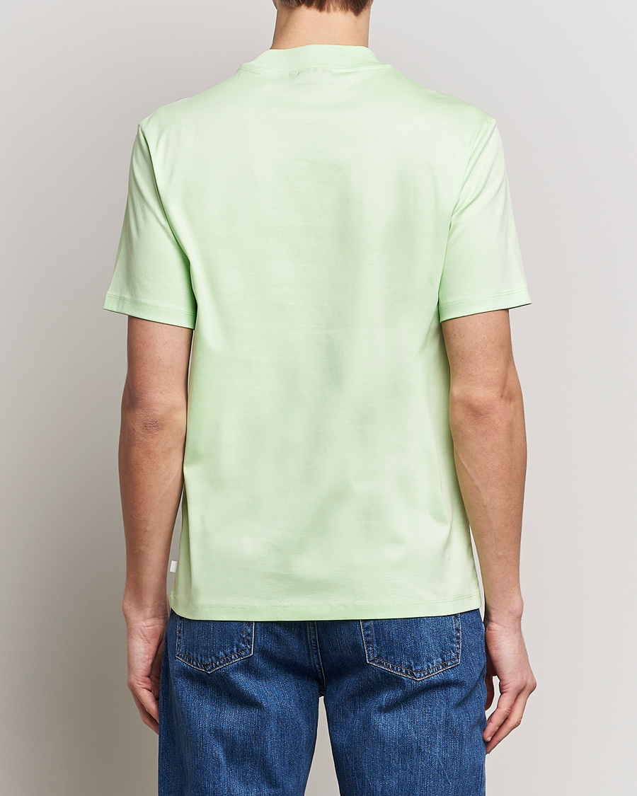 Homme | T-shirts | J.Lindeberg | Ace Mock Neck T-Shirt Paradise Green