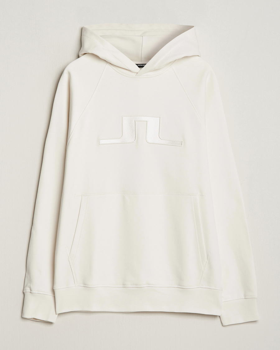 Heren | Truien | J.Lindeberg | Callan Bridge Hoodie Cloud White