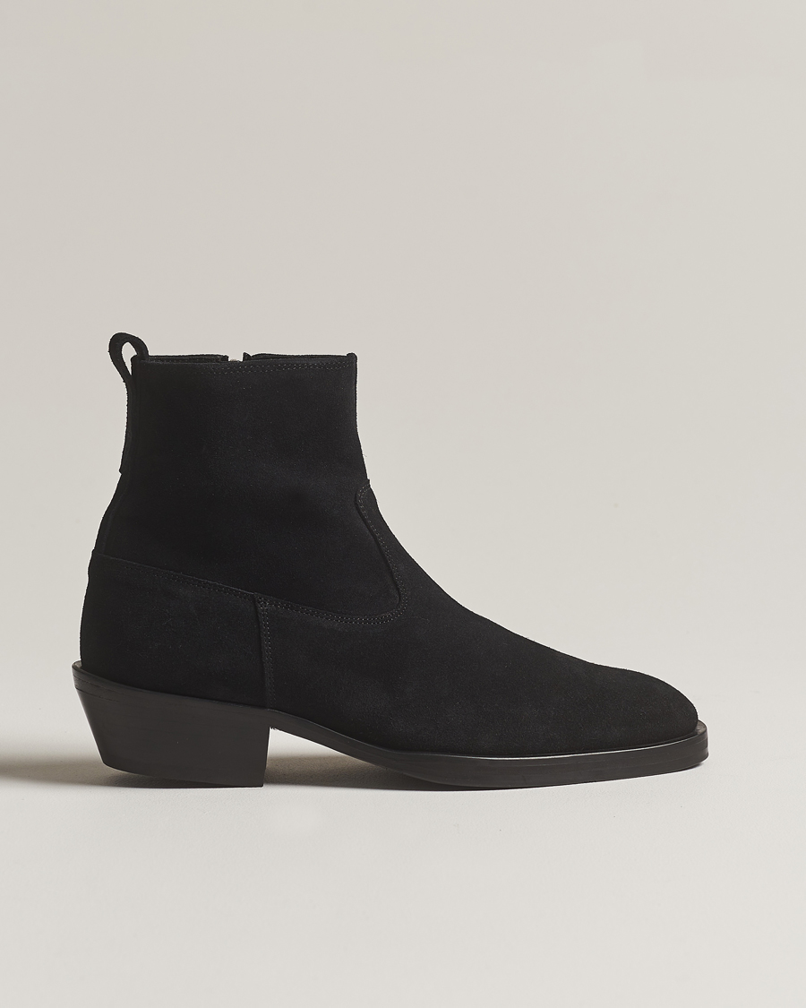 Homme | J.Lindeberg Wyatt Suede Boots Black | J.Lindeberg | Wyatt Suede Boots Black