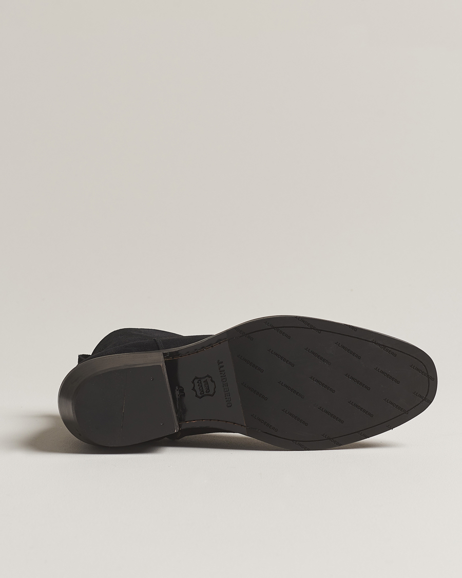 Homme | J.Lindeberg Wyatt Suede Boots Black | J.Lindeberg | Wyatt Suede Boots Black