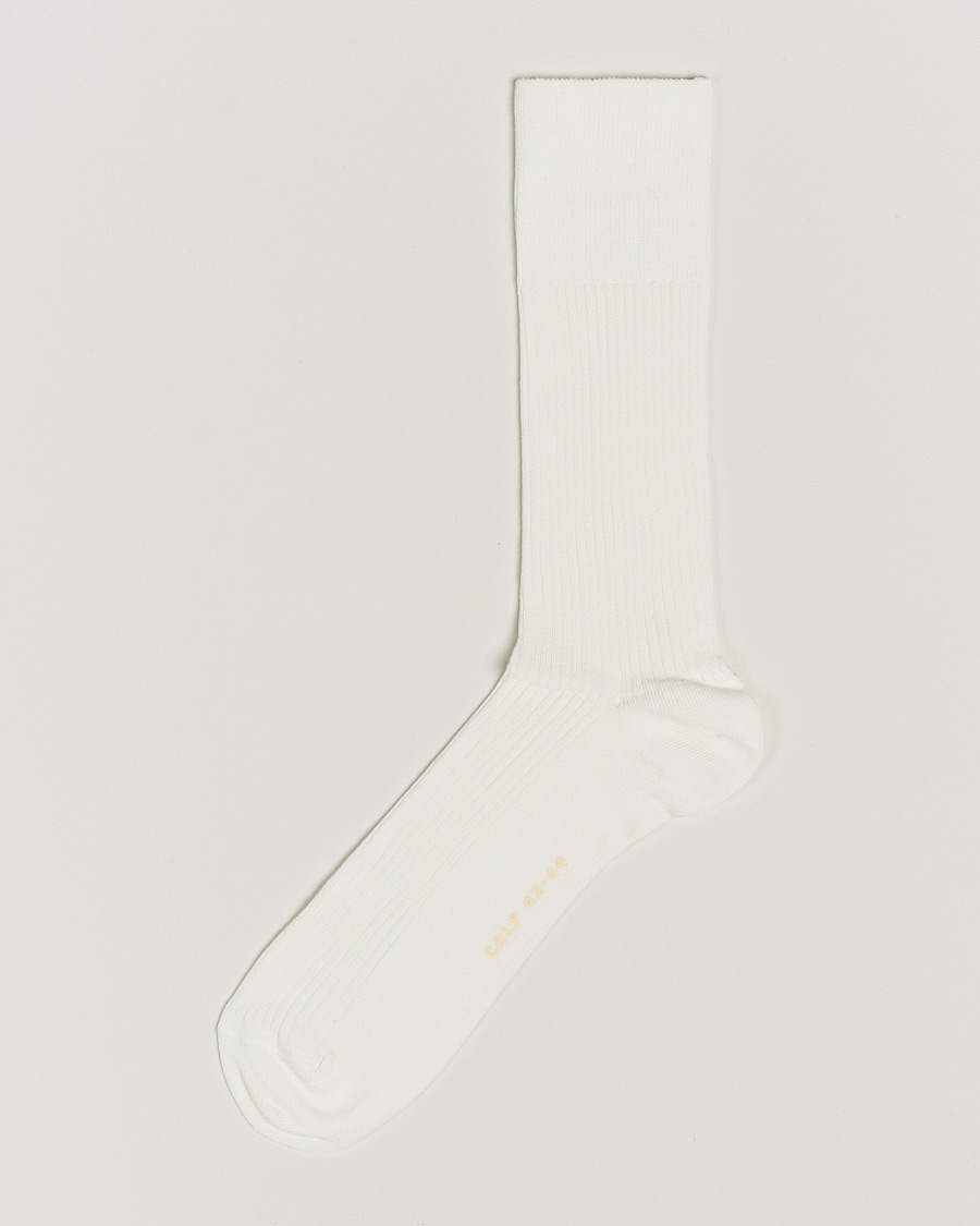 Heren | Ondergoed | CDLP | Cotton Rib Socks White