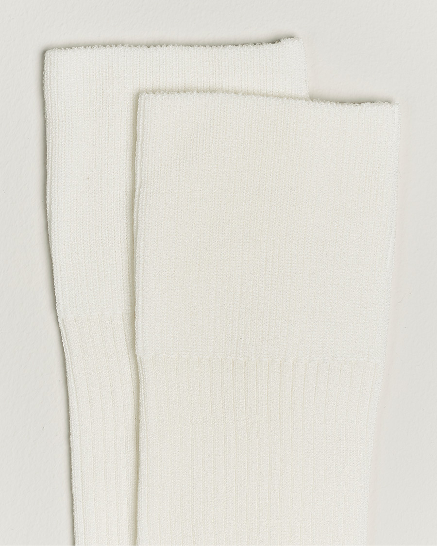 Heren | Ondergoed | CDLP | Cotton Rib Socks White