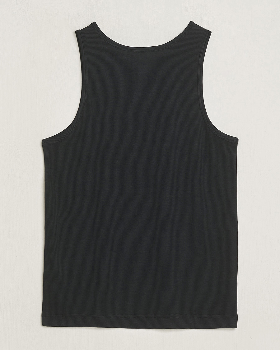 Heren | T-shirts | CDLP | Rib Tank Top Off Black