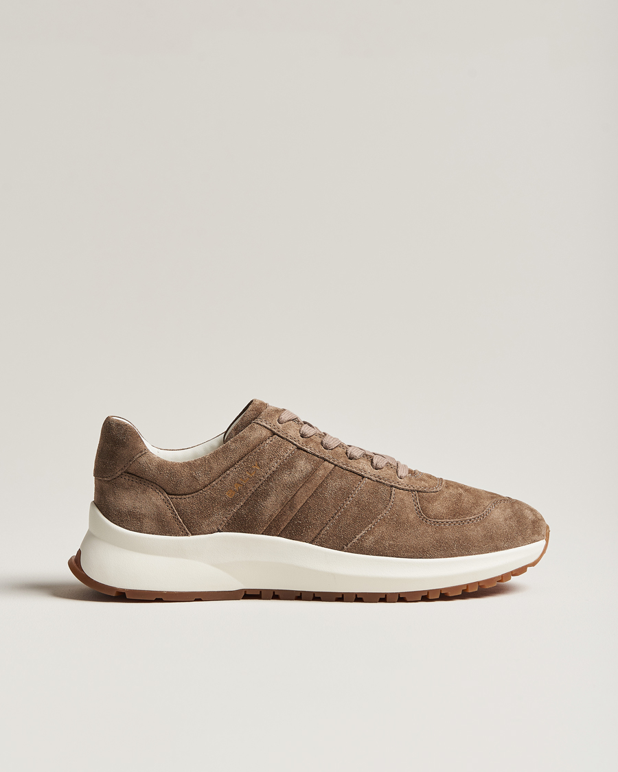Homme | Bally Darsyl Suede Running Sneaker Deep Sepia | Bally | Darsyl Suede Running Sneaker Deep Sepia