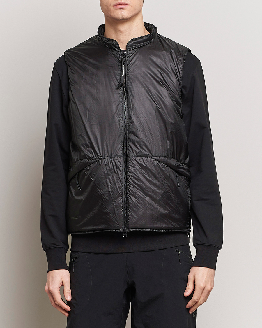 Homme | Manteaux Et Vestes | C.P. Company | Nada Shell Primaloft Ripstop Vest Black
