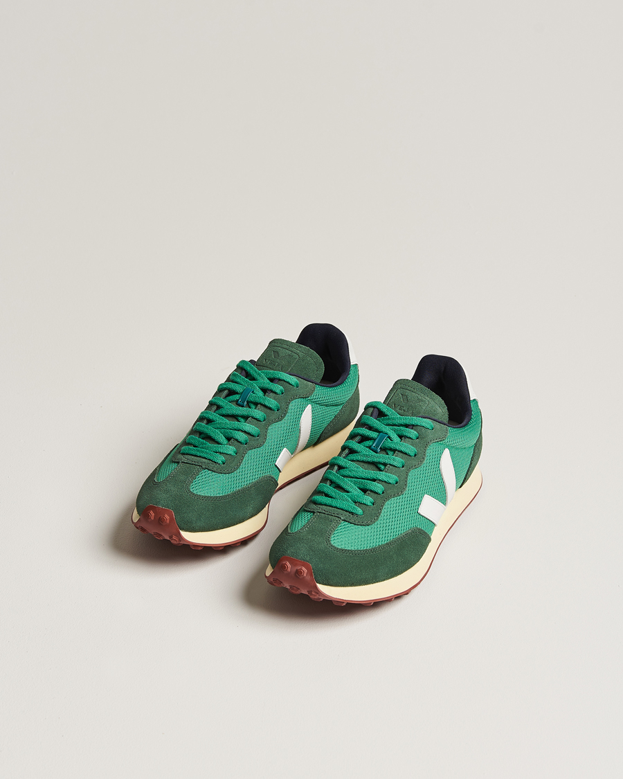 Homme | Veja Rio Branco Running Sneaker Emeraude/White | Veja | Rio Branco Running Sneaker Emeraude/White