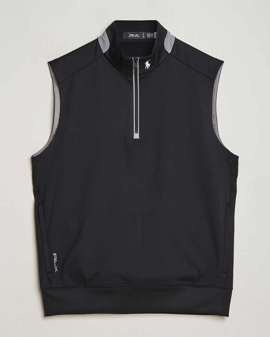 Homme | Pulls Et Tricots | RLX Ralph Lauren | Luxury Performance Vest Polo Black
