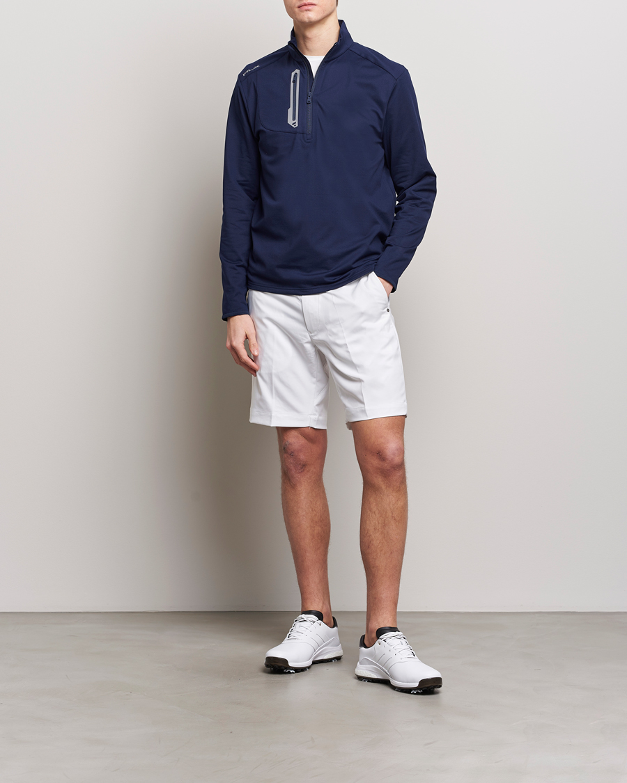 Homme | Pulls Et Tricots | RLX Ralph Lauren | Luxury Jersey Half Zip Refined Navy