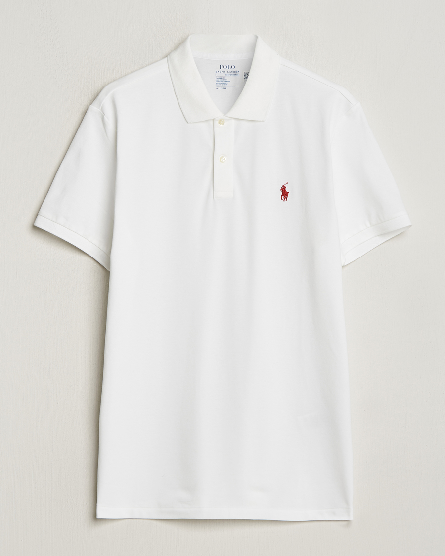 Heren | Polo's | Polo Ralph Lauren Golf | Performance Stretch Polo Ceramic White