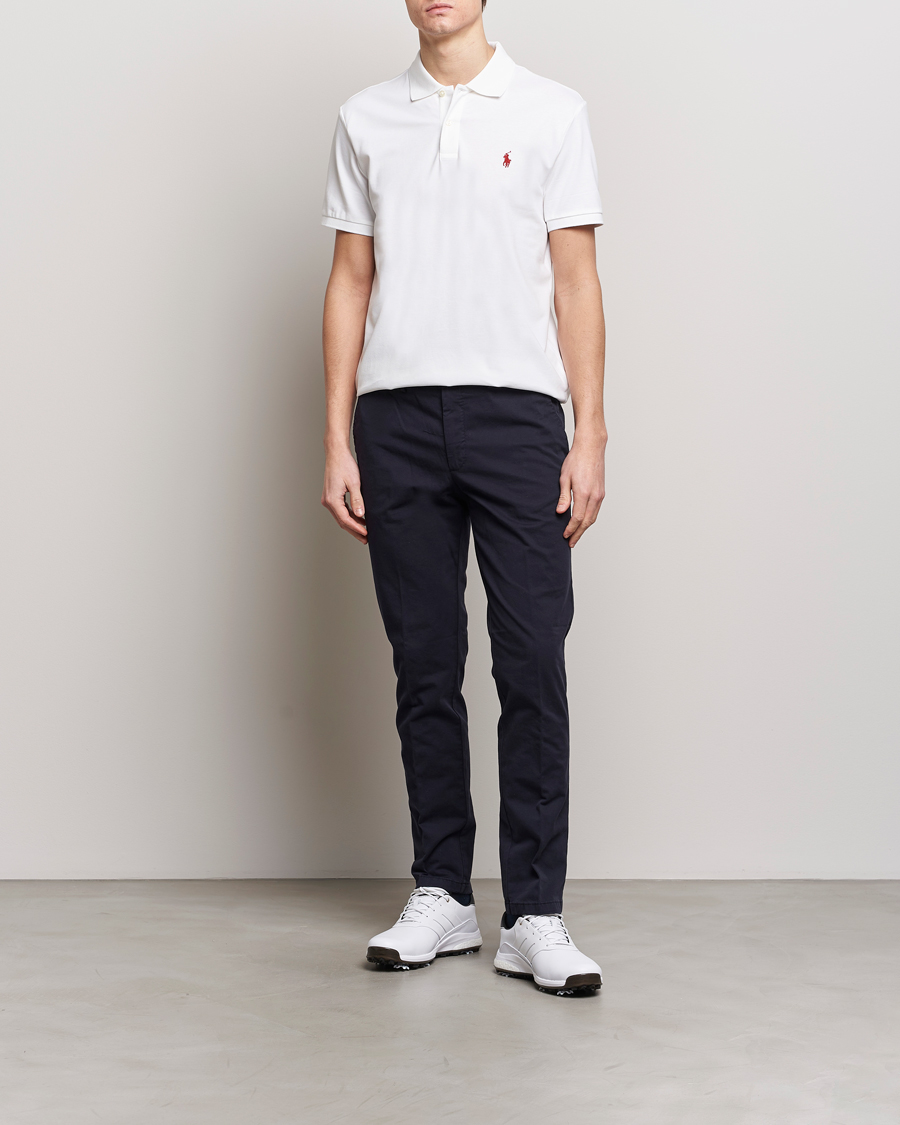 Heren | Polo's | Polo Ralph Lauren Golf | Performance Stretch Polo Ceramic White