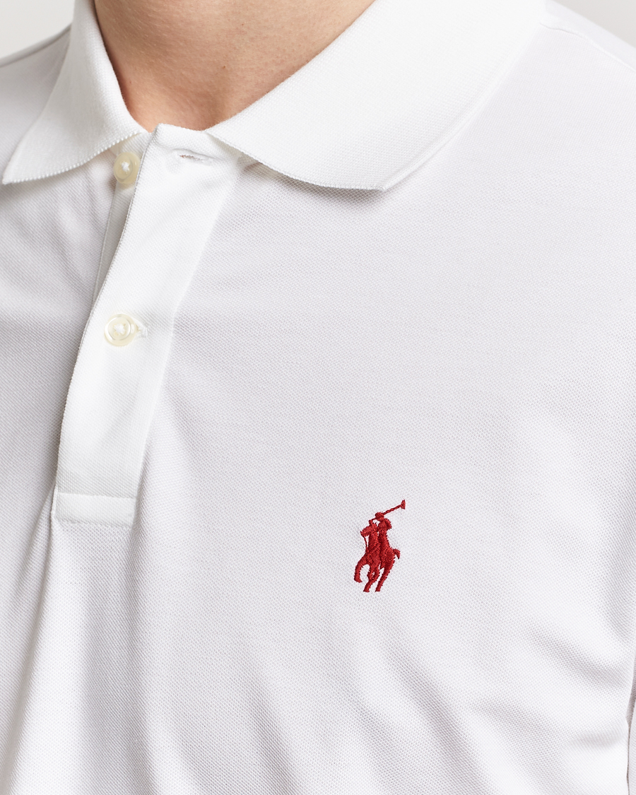 Heren | Polo's | Polo Ralph Lauren Golf | Performance Stretch Polo Ceramic White
