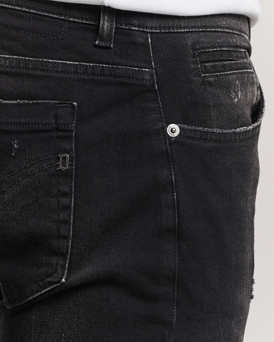 Homme | Jeans | Dondup | George Distressed Jeans Washed Black