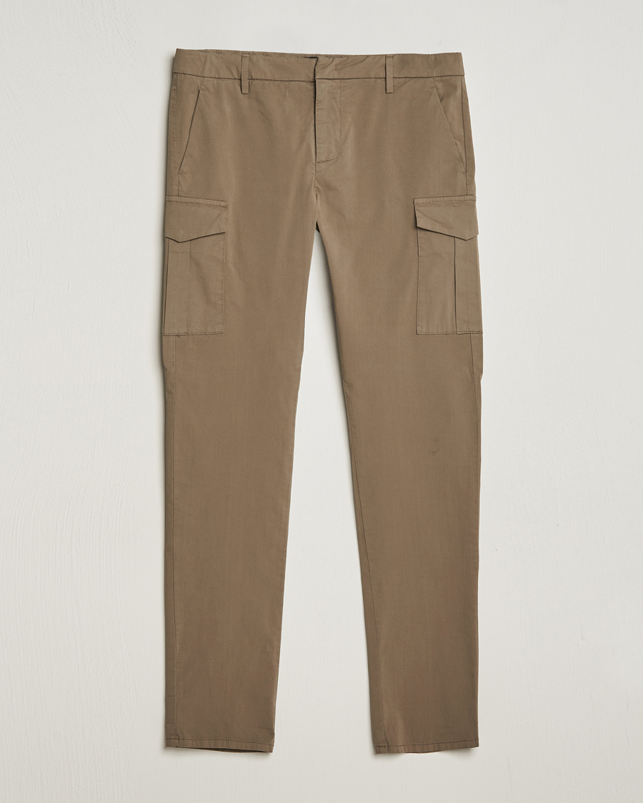 Homme | Pantalons | Dondup | Eddie Cargo Pants Dark Beige