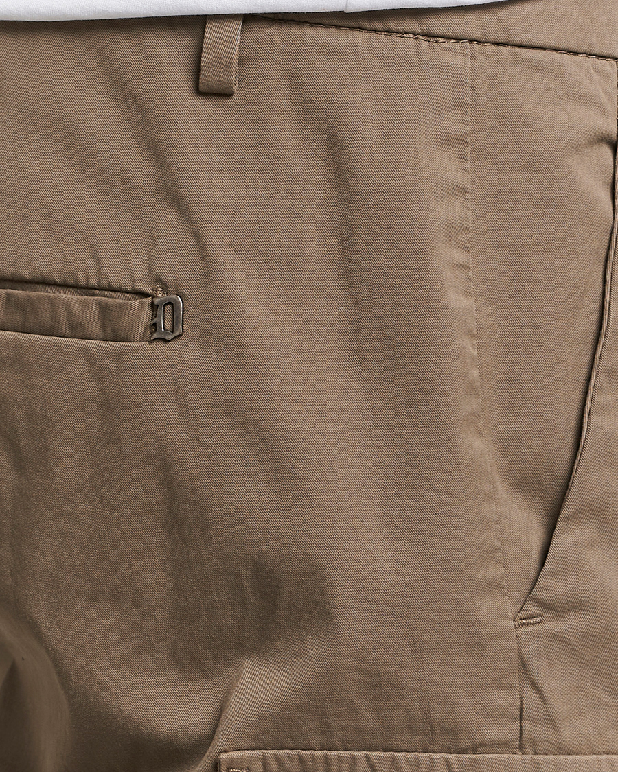 Homme | Pantalons | Dondup | Eddie Cargo Pants Dark Beige