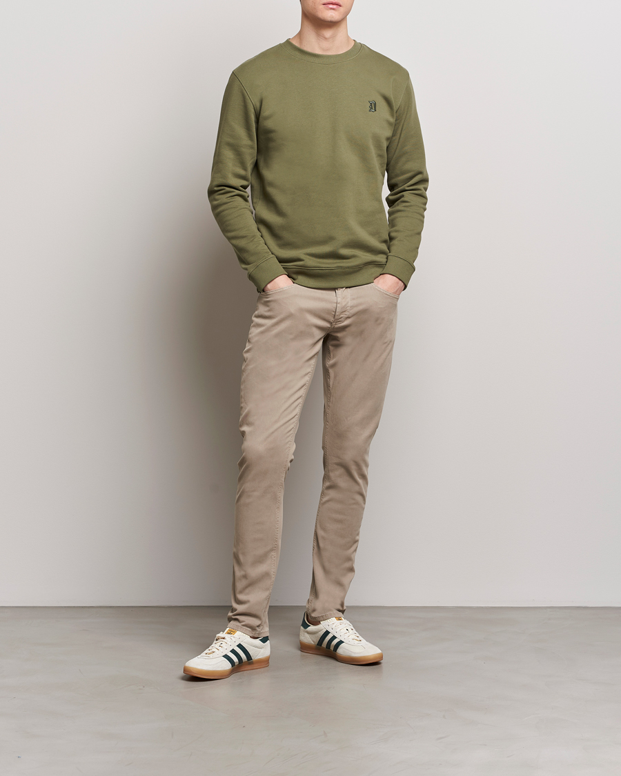 Homme | Pantalons | Dondup | George Gabardine 5-Pocket Sand