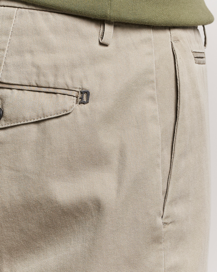 Heren | Broeken | Dondup | Joe Cotton Chinos Sand