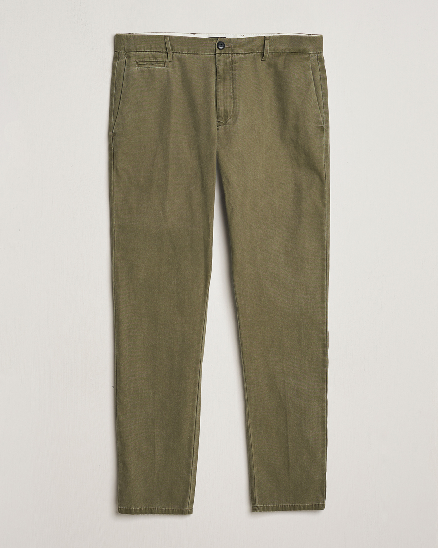 Homme | Pantalons | Dondup | Joe Cotton Chinos Olive Green