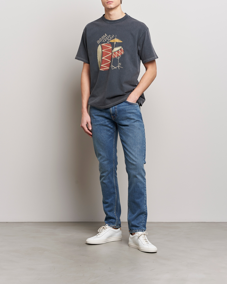 Heren | Jeans | Nudie Jeans | Lean Dean Jeans Dark Waters