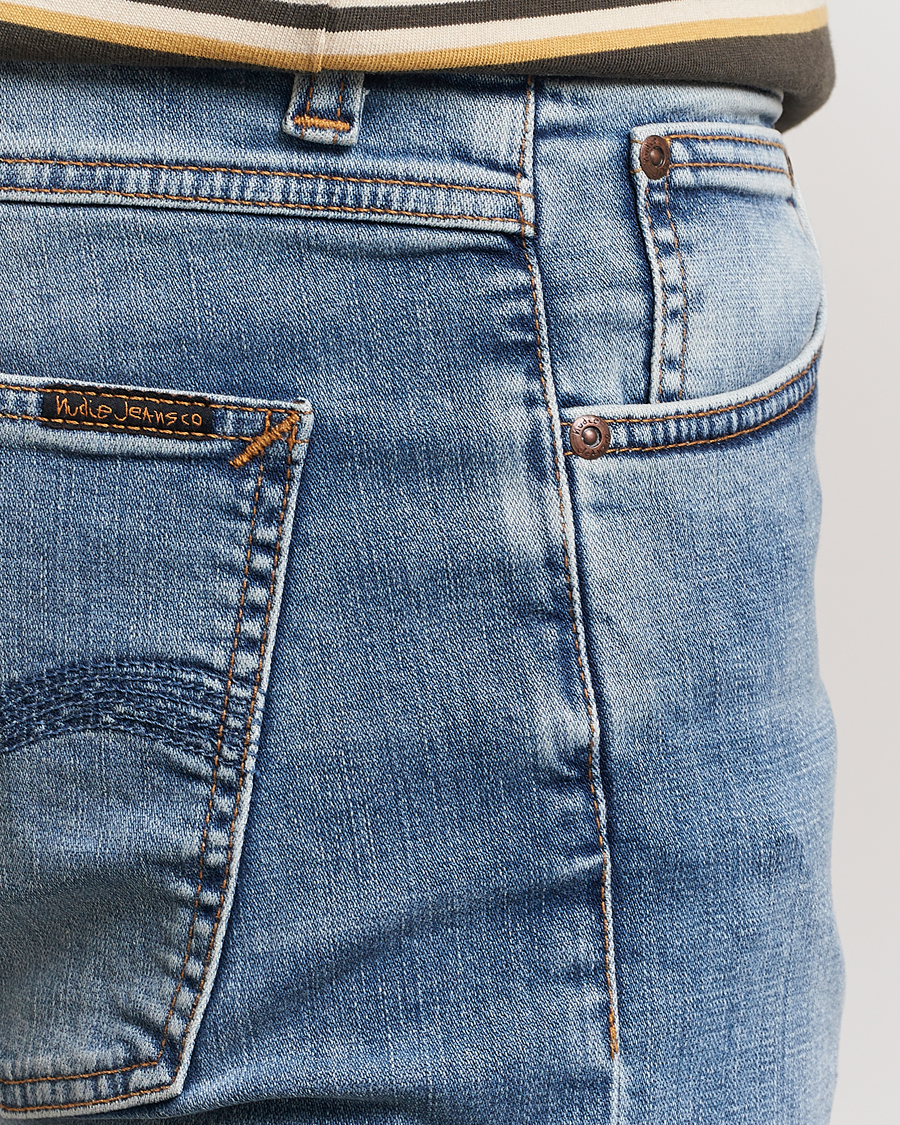 Heren | Jeans | Nudie Jeans | Lean Dean Jeans Broken Blue