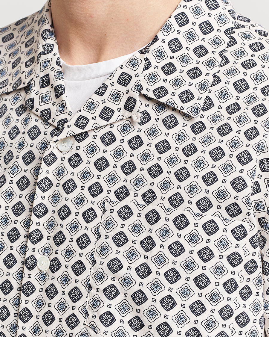 Heren | Overhemden | A.P.C. | Lloyd Printed Resort Shirt Off White