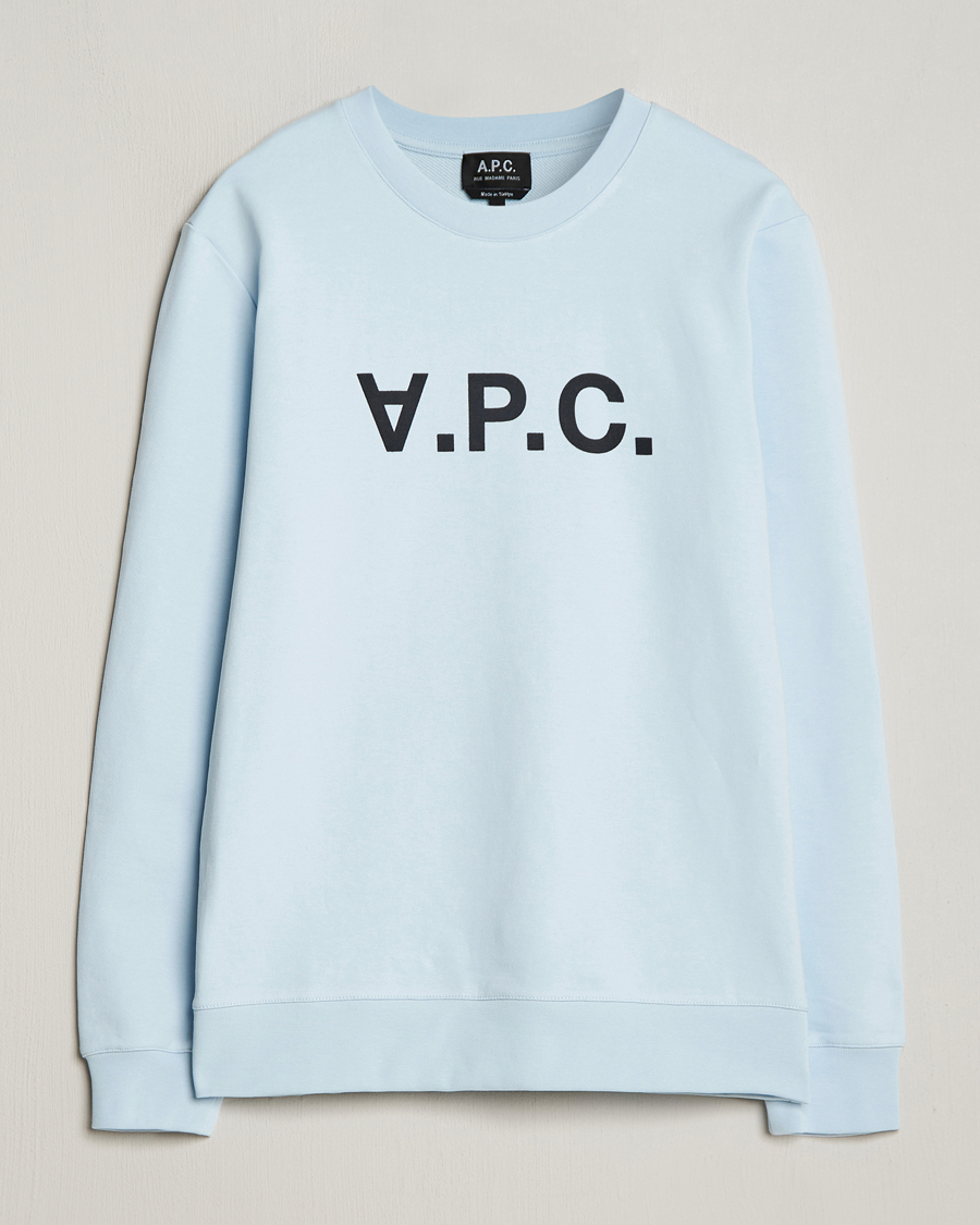 Homme | Pulls Et Tricots | A.P.C. | VPC Sweatshirt Light Blue