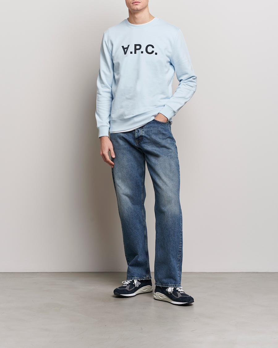 Homme | Pulls Et Tricots | A.P.C. | VPC Sweatshirt Light Blue