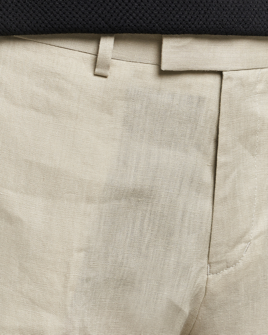 Homme | Shorts | Tiger of Sweden | Thiago Linen Shorts Dawn Misty