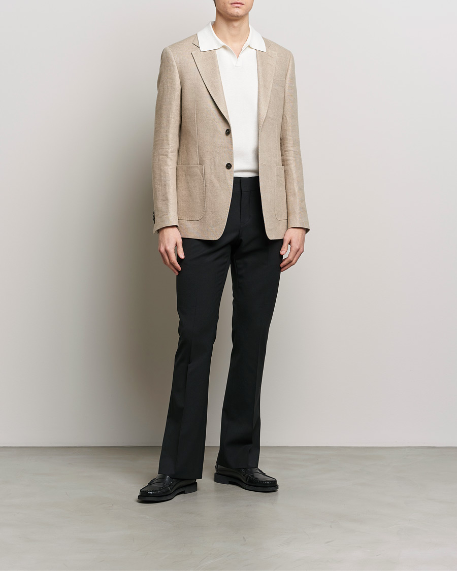 Homme | Pantalons | Tiger of Sweden | Trae Flare Trousers Black
