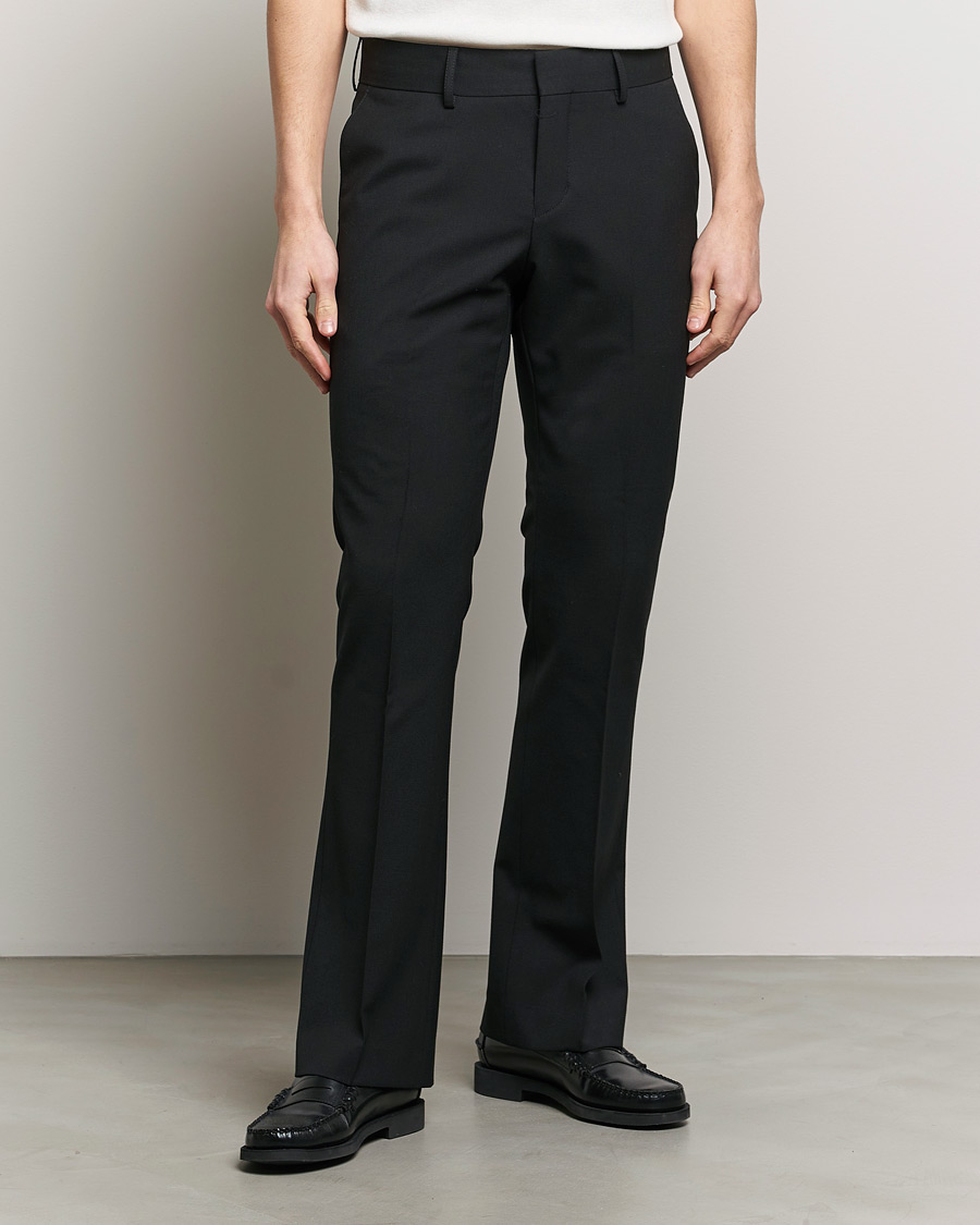Homme | Pantalons | Tiger of Sweden | Trae Flare Trousers Black