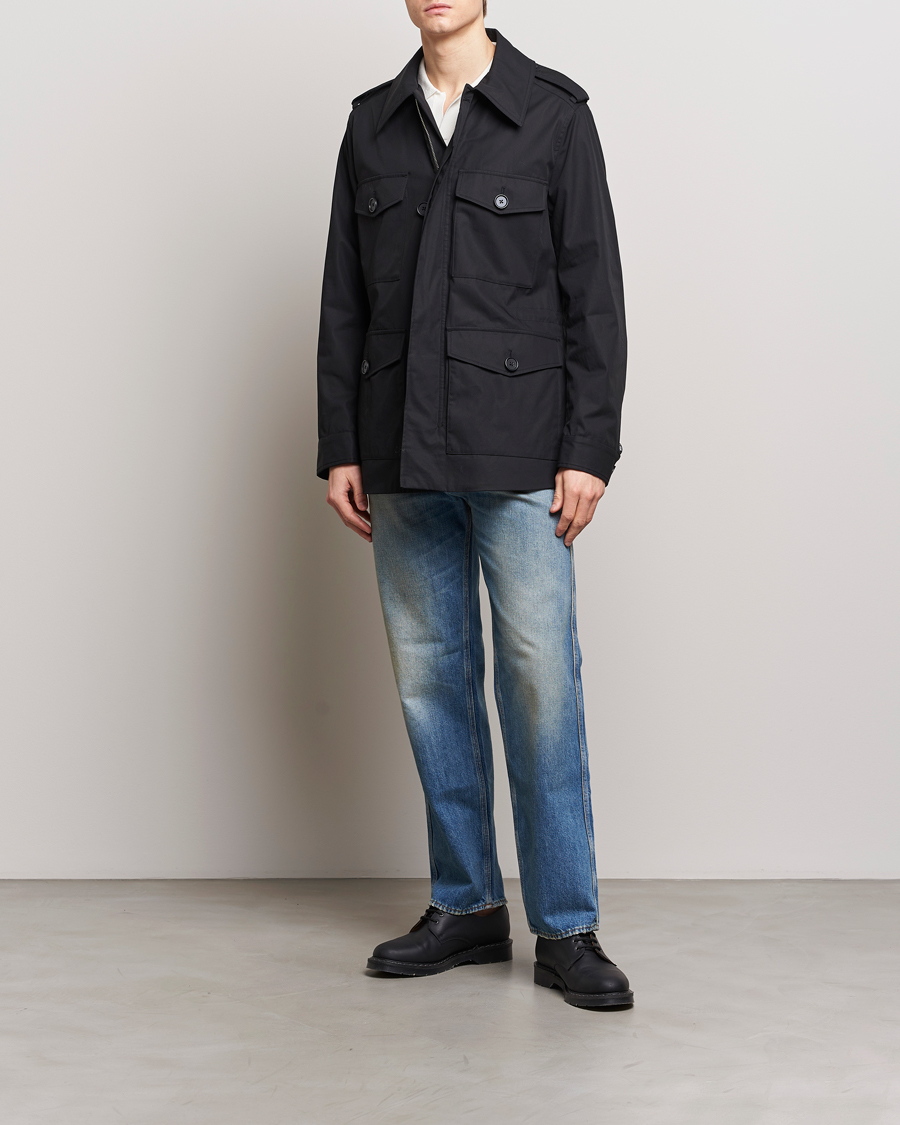 Homme | Manteaux Et Vestes | Tiger of Sweden | Bendrik Cotton Field Jacket Black