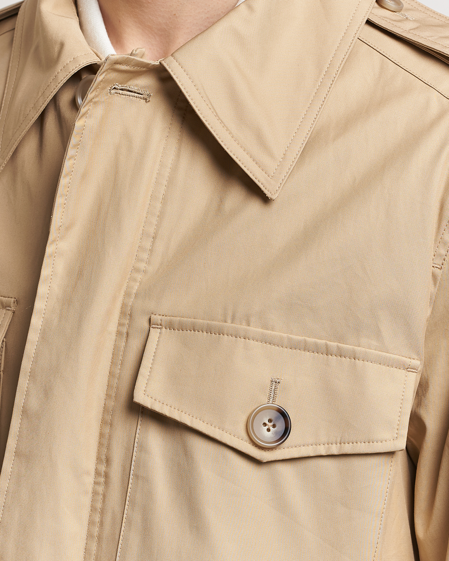 Homme | Manteaux Et Vestes | Tiger of Sweden | Bendrik Cotton Field Jacket Moon Stone