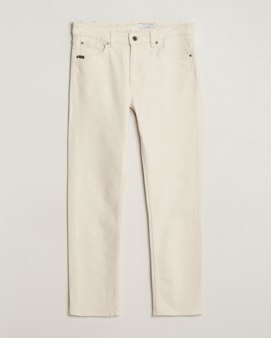 Homme | Jeans | Tiger of Sweden | Des Jeans Ecru